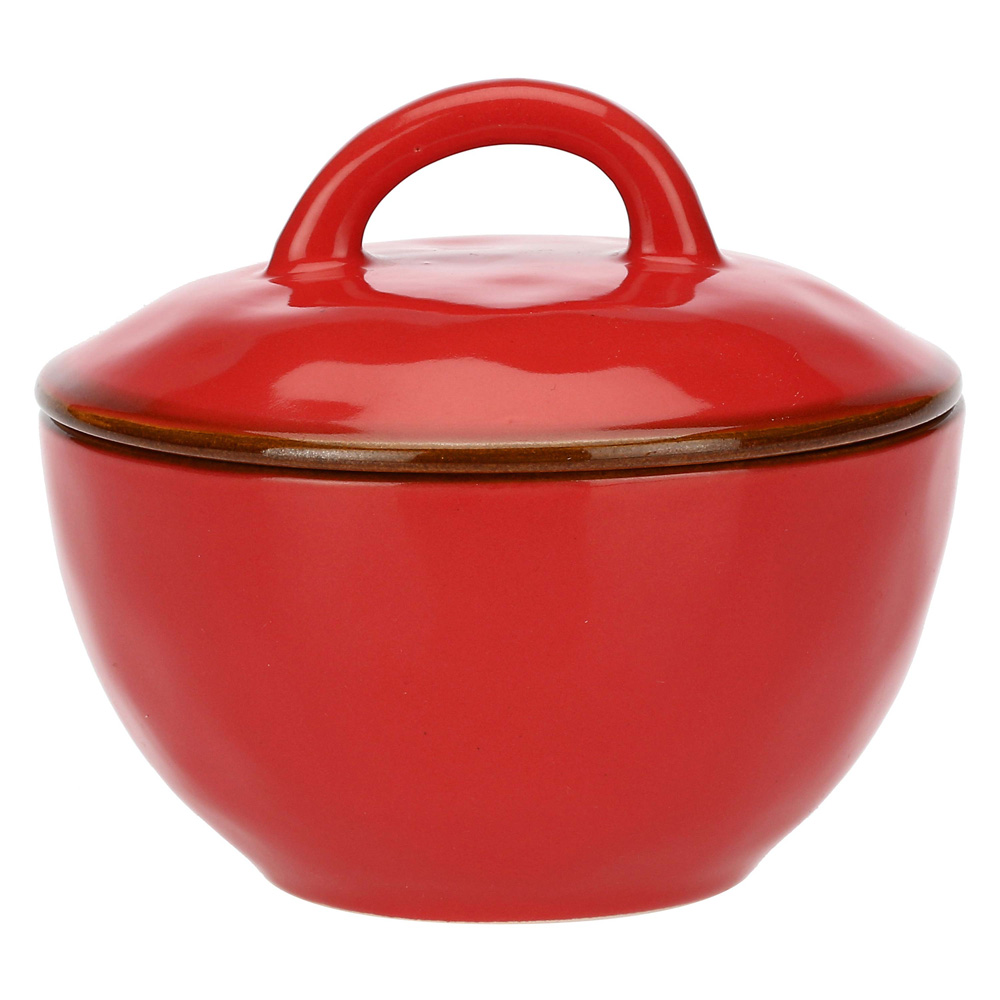 Цукорниця Rose&Tulipani Milano CONCERTO CORALLO, керамограніт, корал, 250 мл