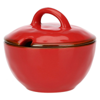 Цукорниця Rose&Tulipani Milano CONCERTO CORALLO, керамограніт, корал, 250 мл