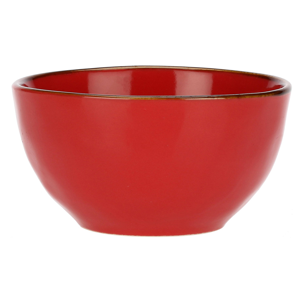 Мисочка для фруктів Rose&Tulipani Milano CONCERTO CORALLO, керамограніт, корал, діам. 11 см