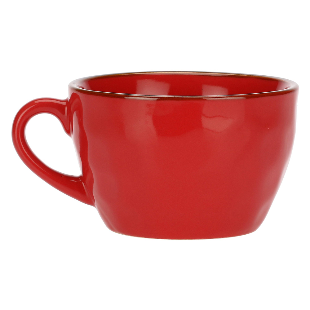 Кухоль для чаю Rose&Tulipani Milano CONCERTO CORALLO, керамограніт, корал, 420 мл