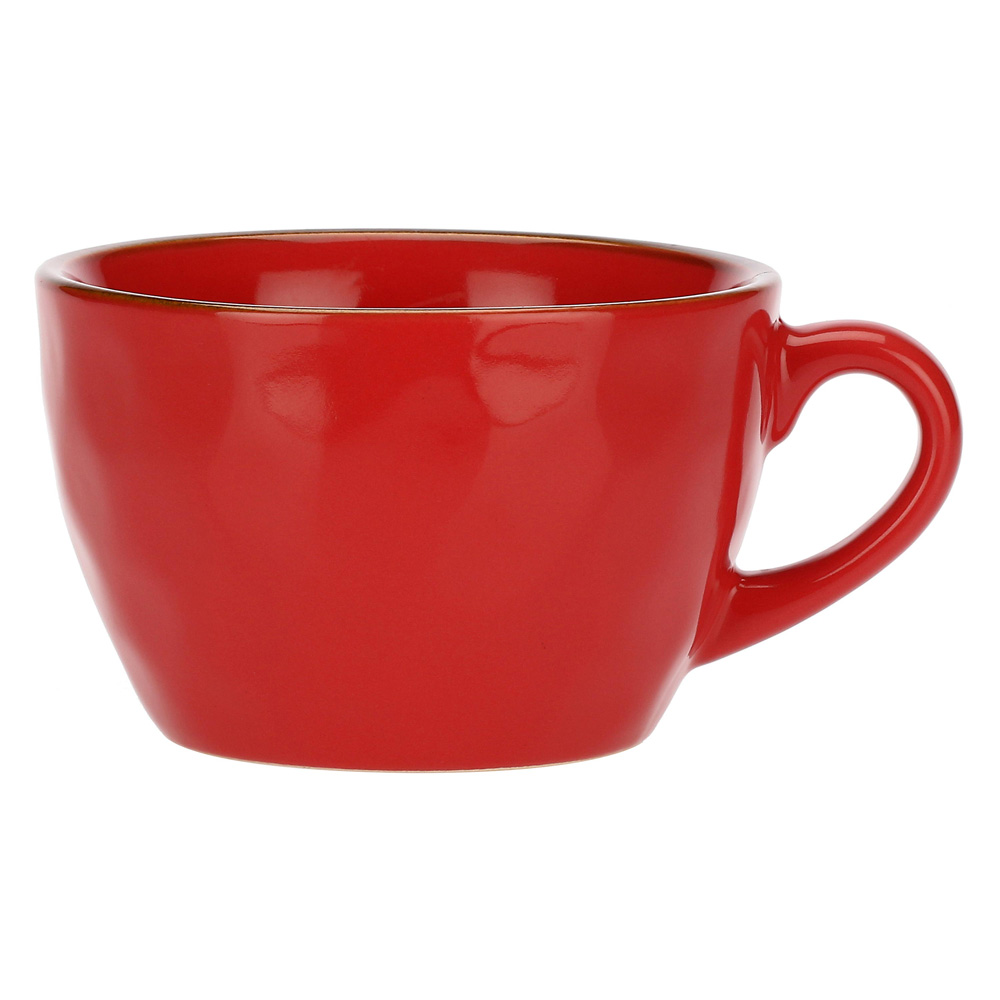 Кухоль для чаю Rose&Tulipani Milano CONCERTO CORALLO, керамограніт, корал, 420 мл