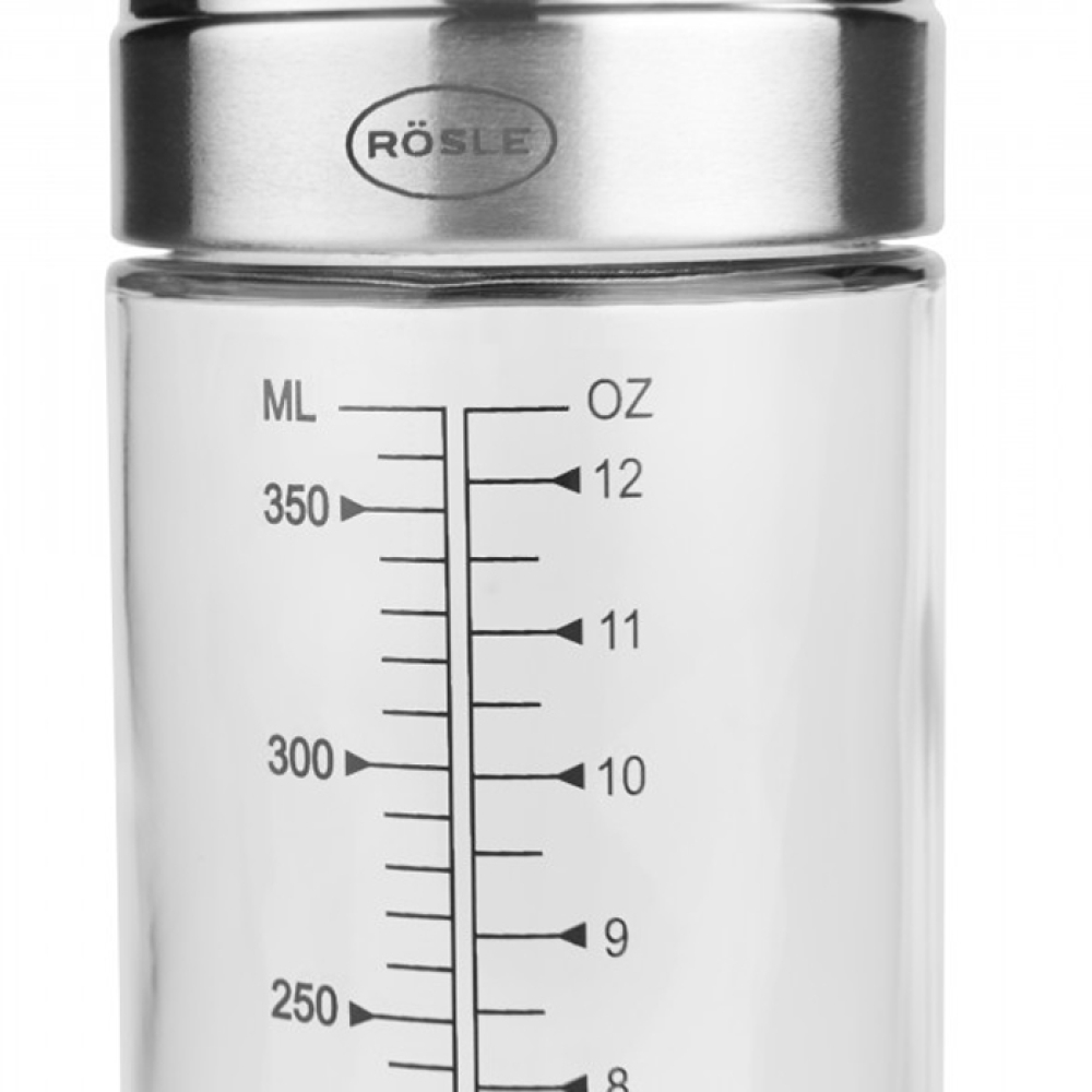 Шейкер Rosle для приготування соусів скляний, 400 мл