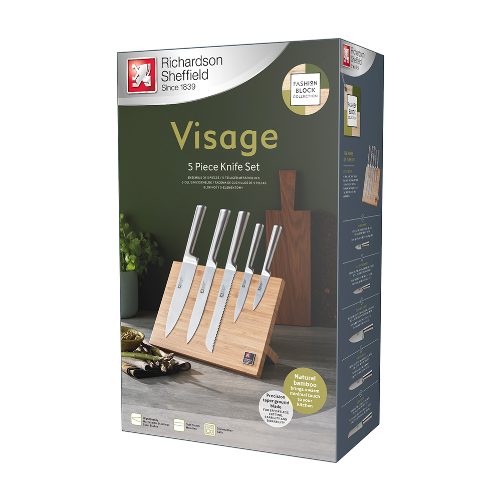 Набор ножей Richardson Sheffield VISAGE, 5 пр.