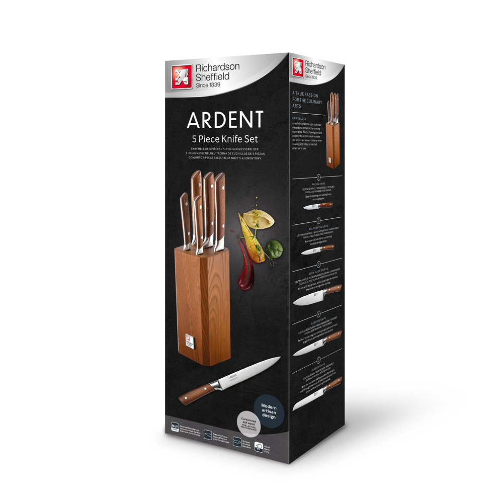 Набор ножей Richardson Sheffield ARDENT, 5 пр.