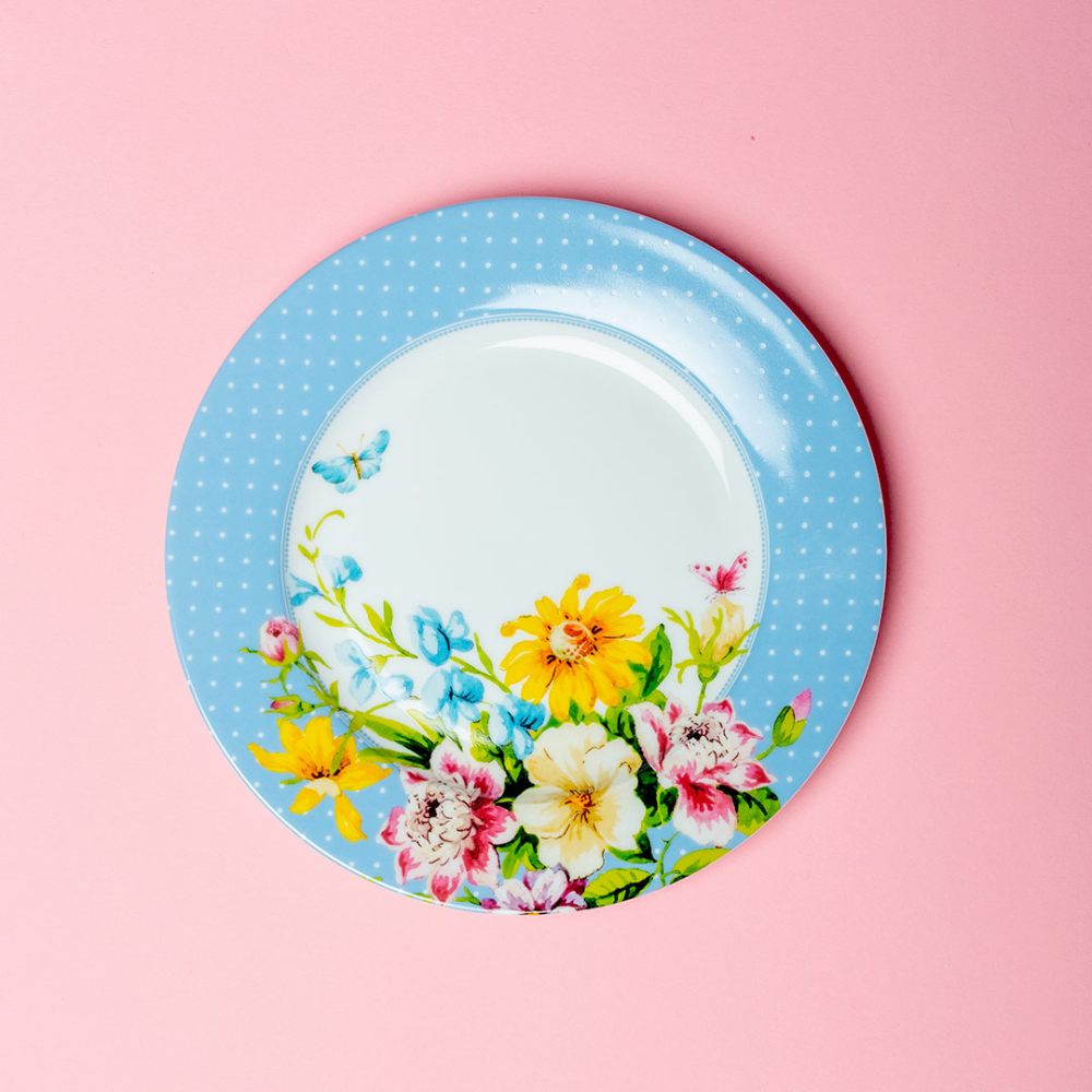Тарілка десертна Katie Alice ENGLISH GARDEN Blue Spot, порцеляна, діам. 19 см