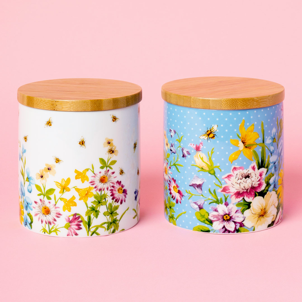 Банка для хранения Katie Alice ENGLISH GARDEN Busy Bee, фарфор, 1000 мл