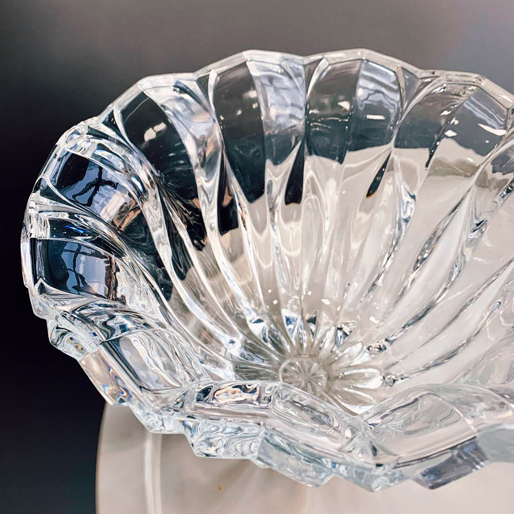 Фруктовница Mikasa Blossom, хрусталь, 25 см
