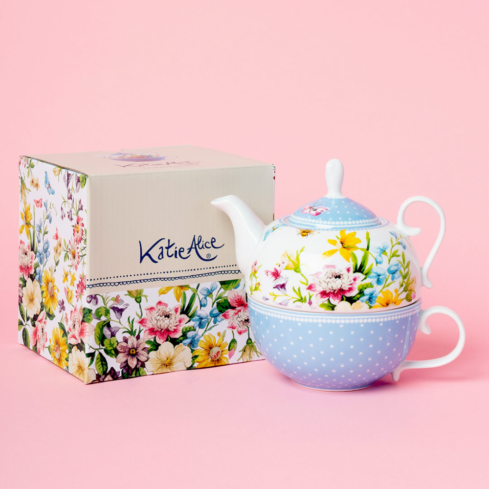 Набор для чая Katie Alice ENGLISH GARDEN Tea For One, фарфор, 2 пр