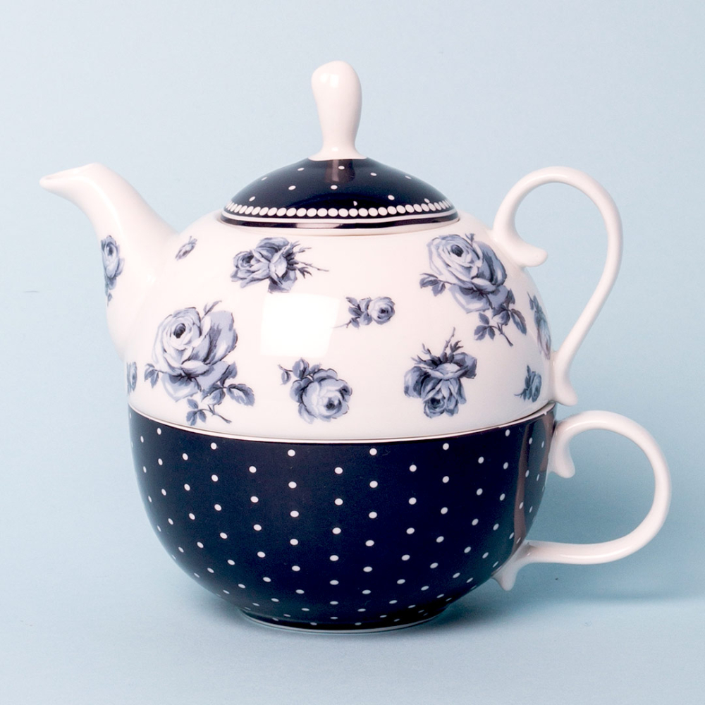 Набор для чая Katie Alice VINTAGE INDIGO, фарфор, 400 мл, 2 пр.