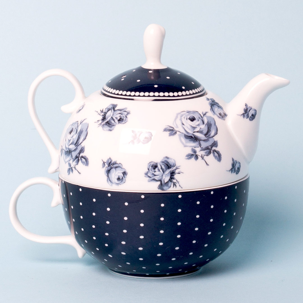 Набор для чая Katie Alice VINTAGE INDIGO, фарфор, 400 мл, 2 пр.