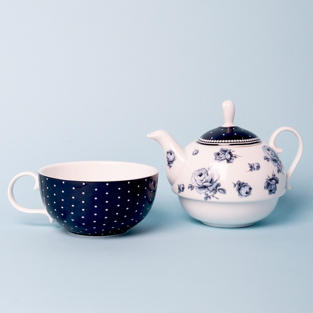 Набор для чая Katie Alice VINTAGE INDIGO, фарфор, 400 мл, 2 пр.