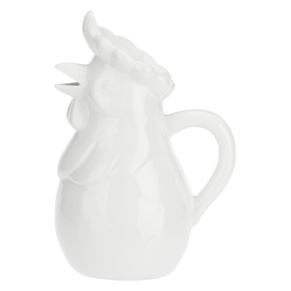 Кувшин La Porcellana Bianca FATTORIA, "петух", фарфор, 1,3 л