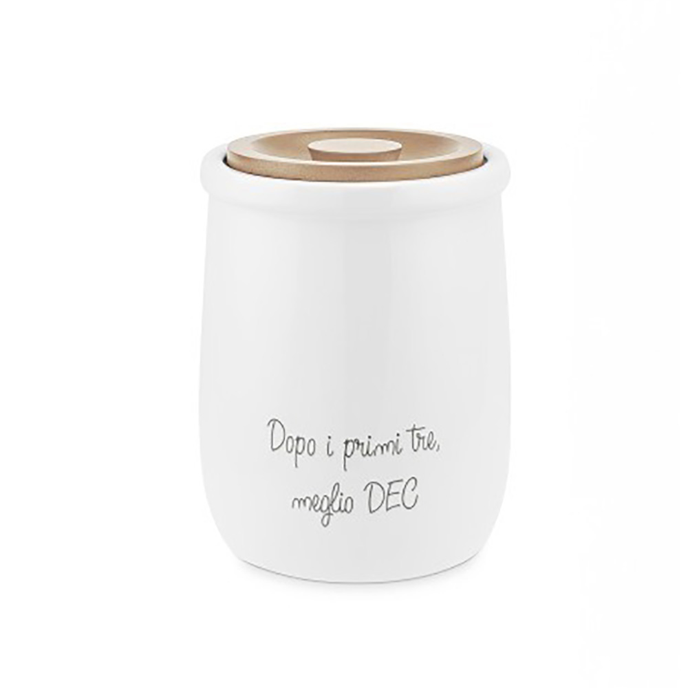 Банка для кофе La Porcellana Bianca GLI ONESTI, фарфор, 800 мл