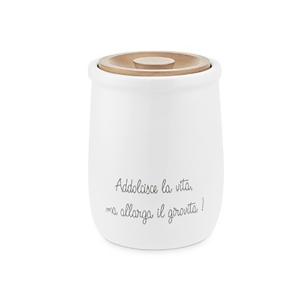 Банка для сахара La Porcellana Bianca GLI ONESTI, фарфор, 800 мл