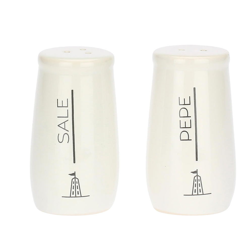 Набір для солі та перцю La Porcellana Bianca GLI ONESTI, порцеляна, 58 мл