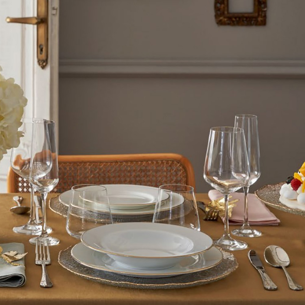 Тарелка глубокая La Porcellana Bianca MAESTA, фарфор, диам. 23 см