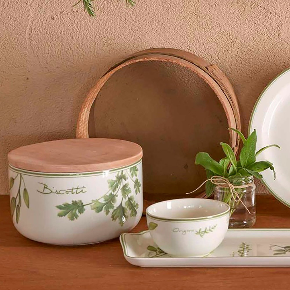 Банка для кофе La Porcellana Bianca COLTIVIA, фарфор, 1 л