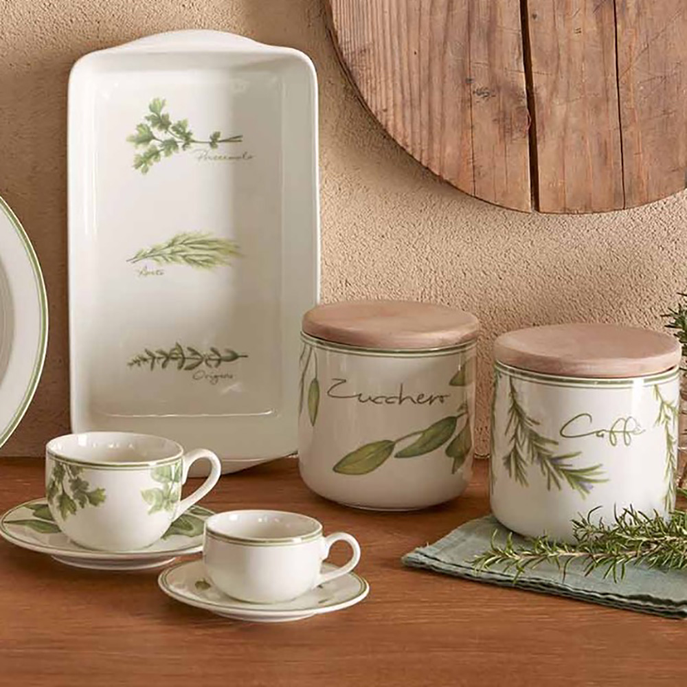 Форма для запекания прямоугольная La Porcellana Bianca COLTIVIA, фарфор, 25,5 х 14,5 х 4,5 см