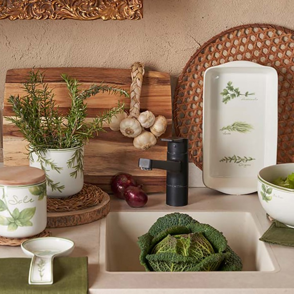 Форма для запекания прямоугольная La Porcellana Bianca COLTIVIA, фарфор, 32 х 18 х 5,5 см