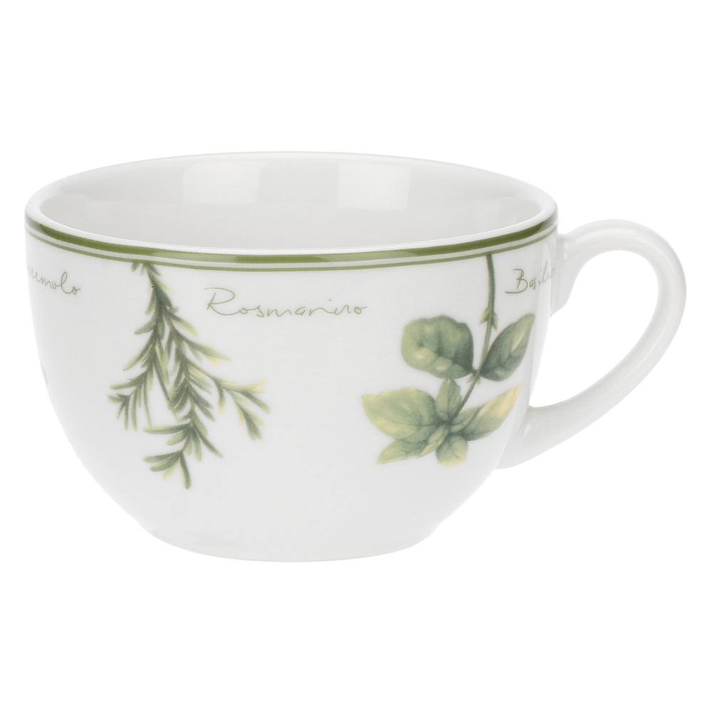 Чашка для чая La Porcellana Bianca COLTIVIA, фарфор, 450 мл