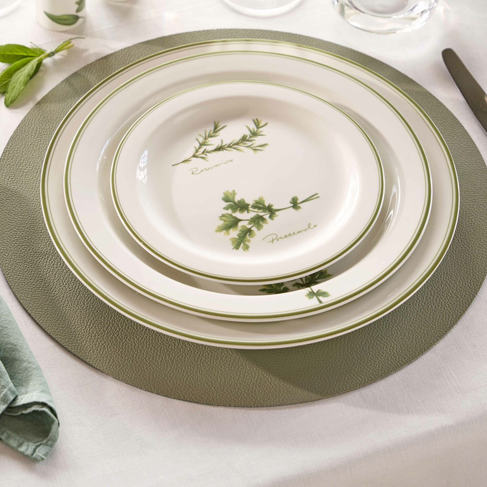 Тарілка сервірувальна La Porcellana Bianca COLTIVIA, порцеляна, діам. 31 см