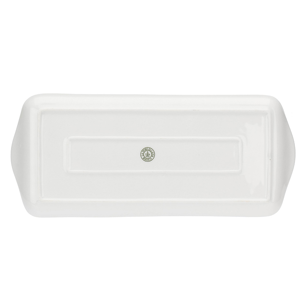 Блюдо сервірувальне прямокутне La Porcellana Bianca COLTIVIA, порцеляна, 35 х 15 см