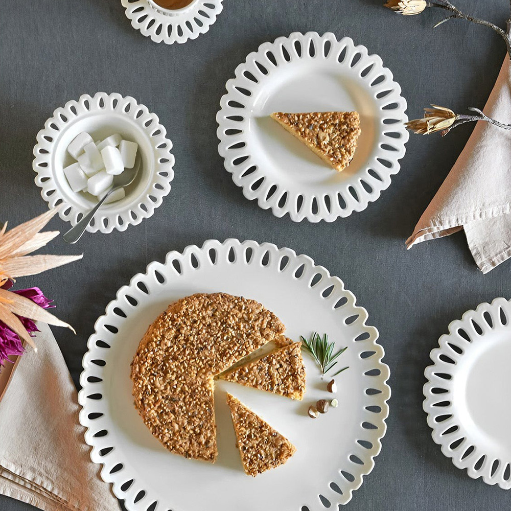 Блюдо круглое La Porcellana Bianca GIULIETTA, фарфор, диам. 31 см