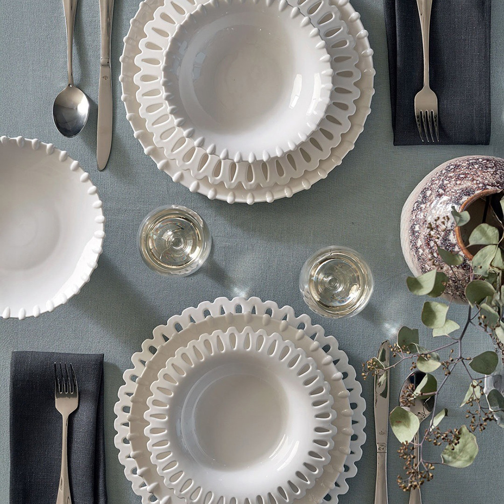 Блюдо круглое La Porcellana Bianca GIULIETTA, фарфор, диам. 31 см