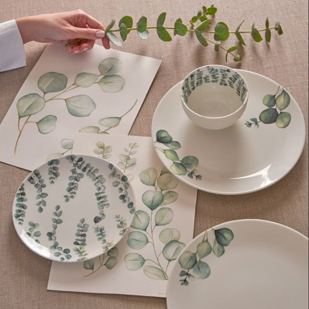 Миска La Porcellana Bianca SEMPREVERDE, порцеляна, діам. 12 см