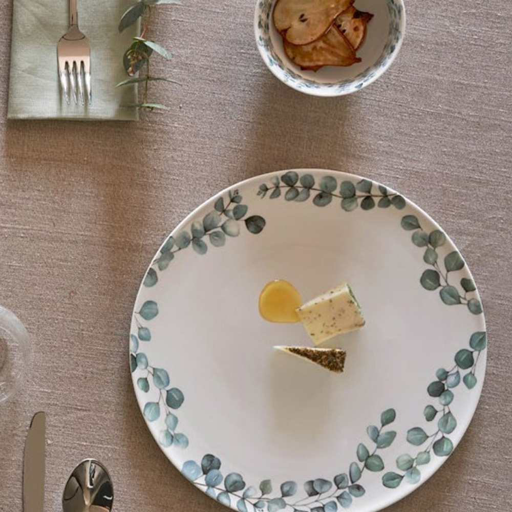 Блюдо сервірувальне La Porcellana Bianca SEMPREVERDE, порцеляна, діам. 32 см