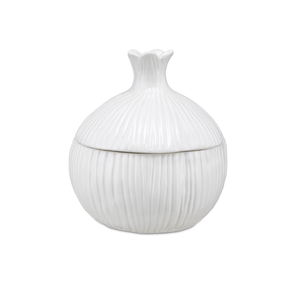 Банка для чеснока La Porcellana Bianca FATTORIA, фарфор, диам. 14 см, выс. 18 см