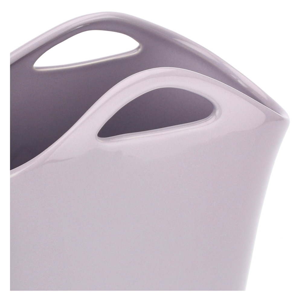 Ваза Rituali Domestici LEGRAZIOSE, кераміка, лилова, 19 х 8,5 х 23 см