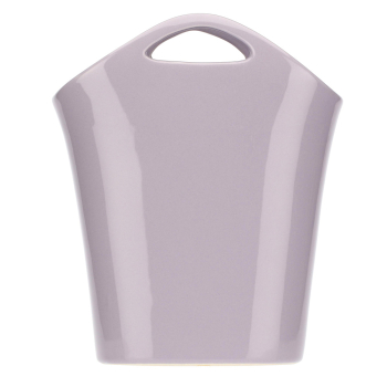 Ваза Rituali Domestici LEGRAZIOSE, керамика, лиловая, 19 х 8,5 х 23 см