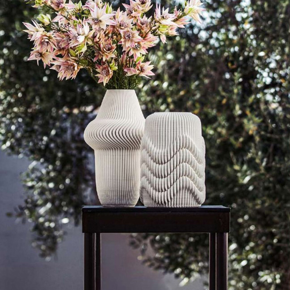 Ваза Rituali Domestici LINO BIANCO, порцеляна, 23 х 38 см