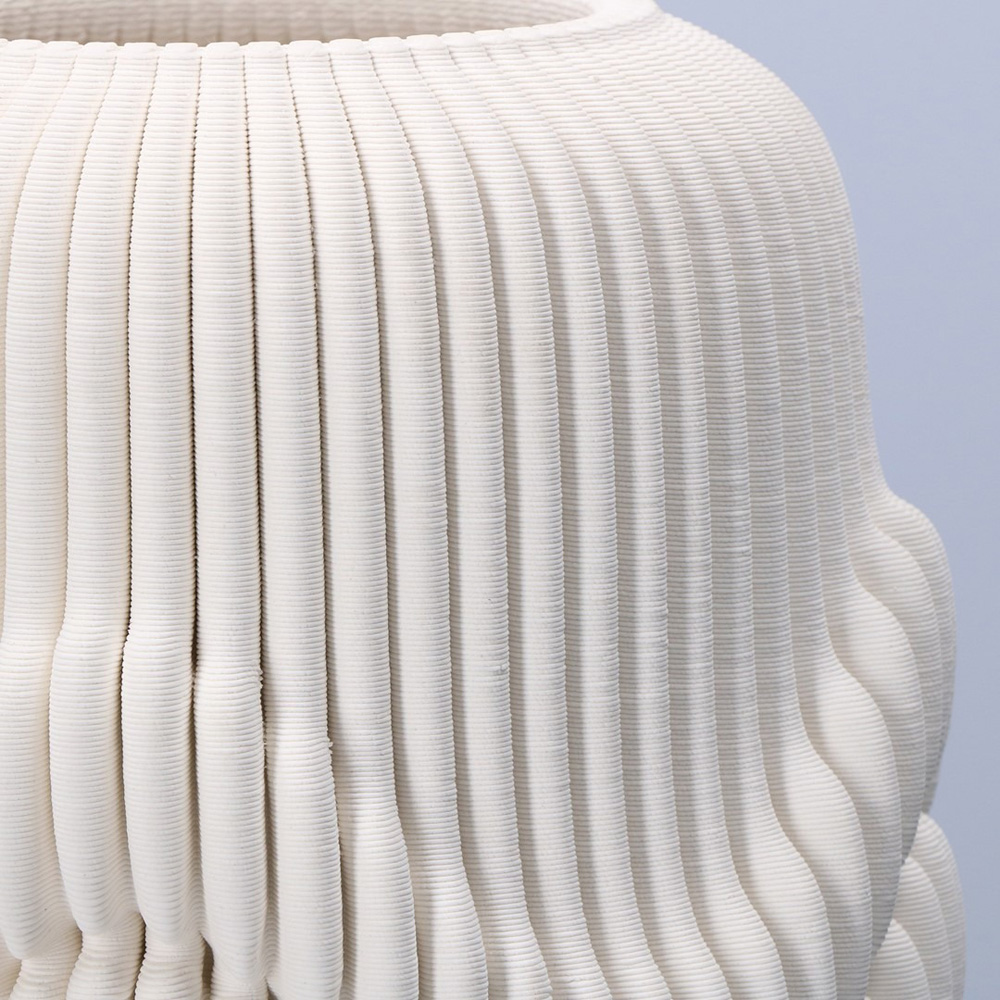 Ваза Rituali Domestici LINO BIANCO, порцеляна, 23 х 38 см