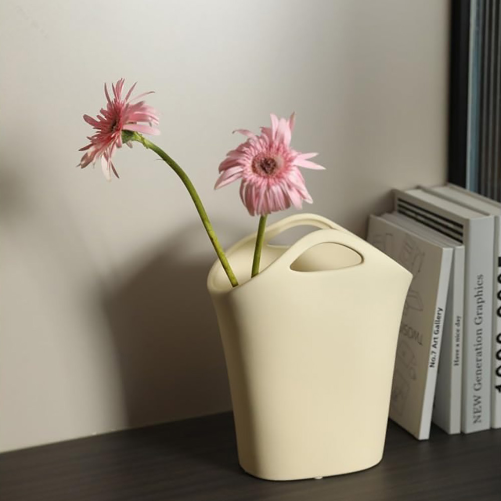 Ваза Rituali Domestici LEGRAZIOSE, керамика, коралловая, 19 х 8,5 х 23 см