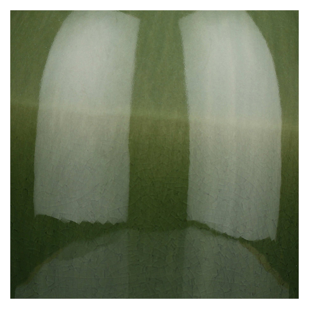 Ваза Rituali Domestici NUANCE, кераміка, зелена, діам. 11 см, вис. 18 см