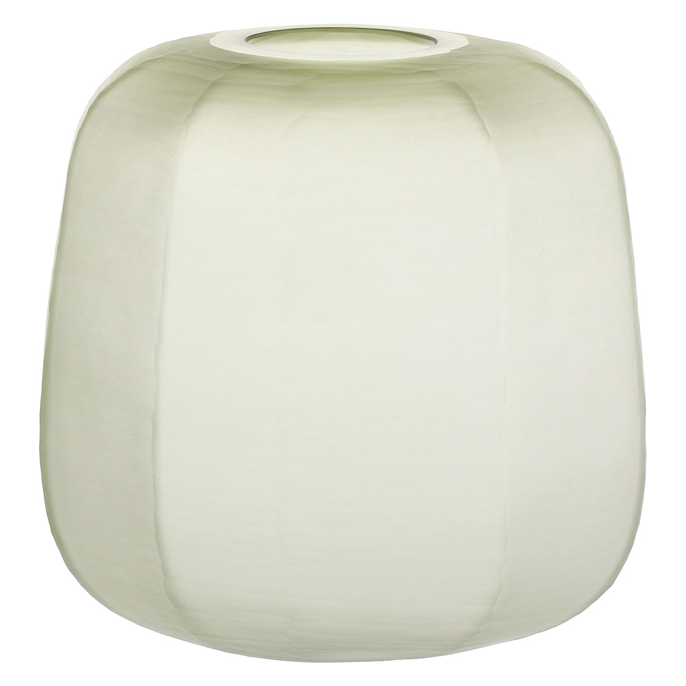 Ваза Rituali Domestici NEBULA, стекло, зеленая, 23 х 21 х 24 см