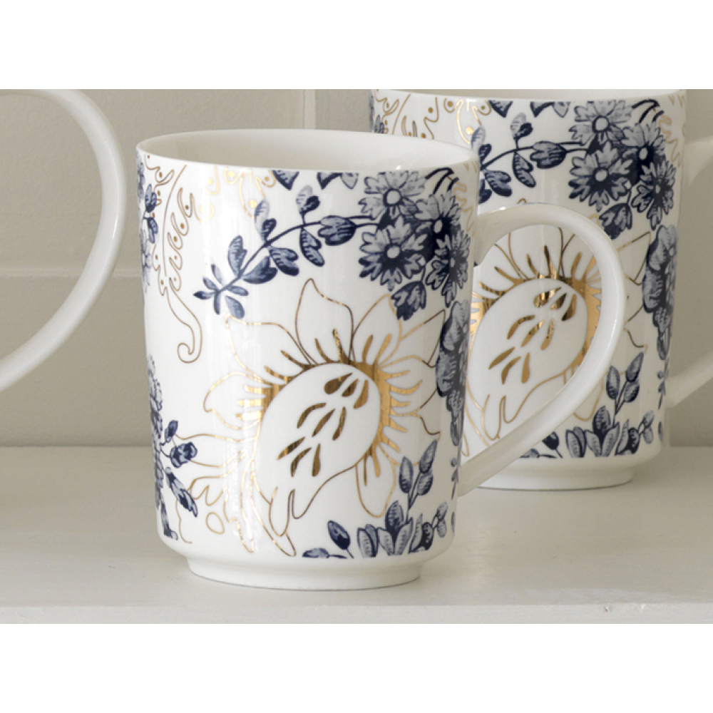 Кружка для чая CreativeTops PALMERS SILK, фарфор, 400 мл