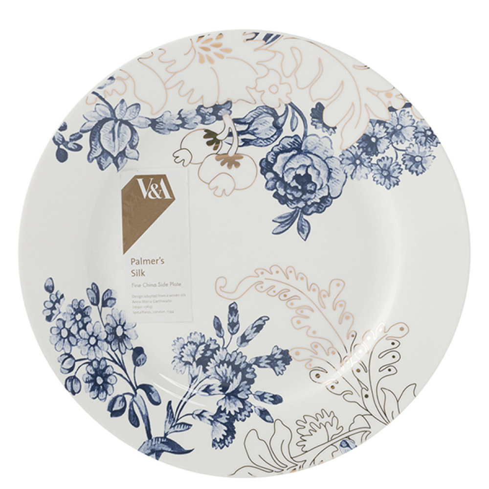 Тарелка десертная CreativeTops PALMERS SILK, фарфор, диам. 20,5 см