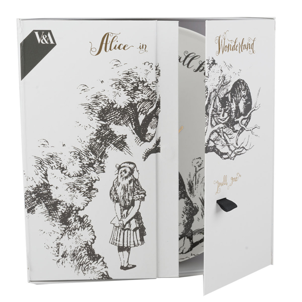 Набір десертних тарілок CreativeTops ALICE IN WONDERLAND, порцеляна, 4 шт., Діам. 20 см