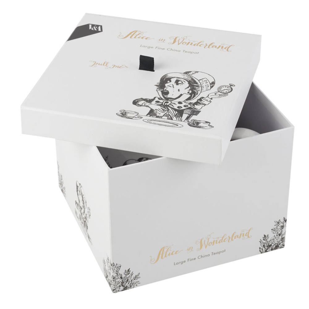 Чайник заварювальний CreativeTops ALICE IN WONDERLAND, порцеляна, 1100 мл