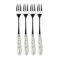 Набор десертных вилок CreativeTops ALICE IN WONDERLAND, 4 пр.