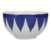 Тарілка для мюслі CreativeTops Geo Navy Cole Collection, порцеляна, діам. 13,5 см