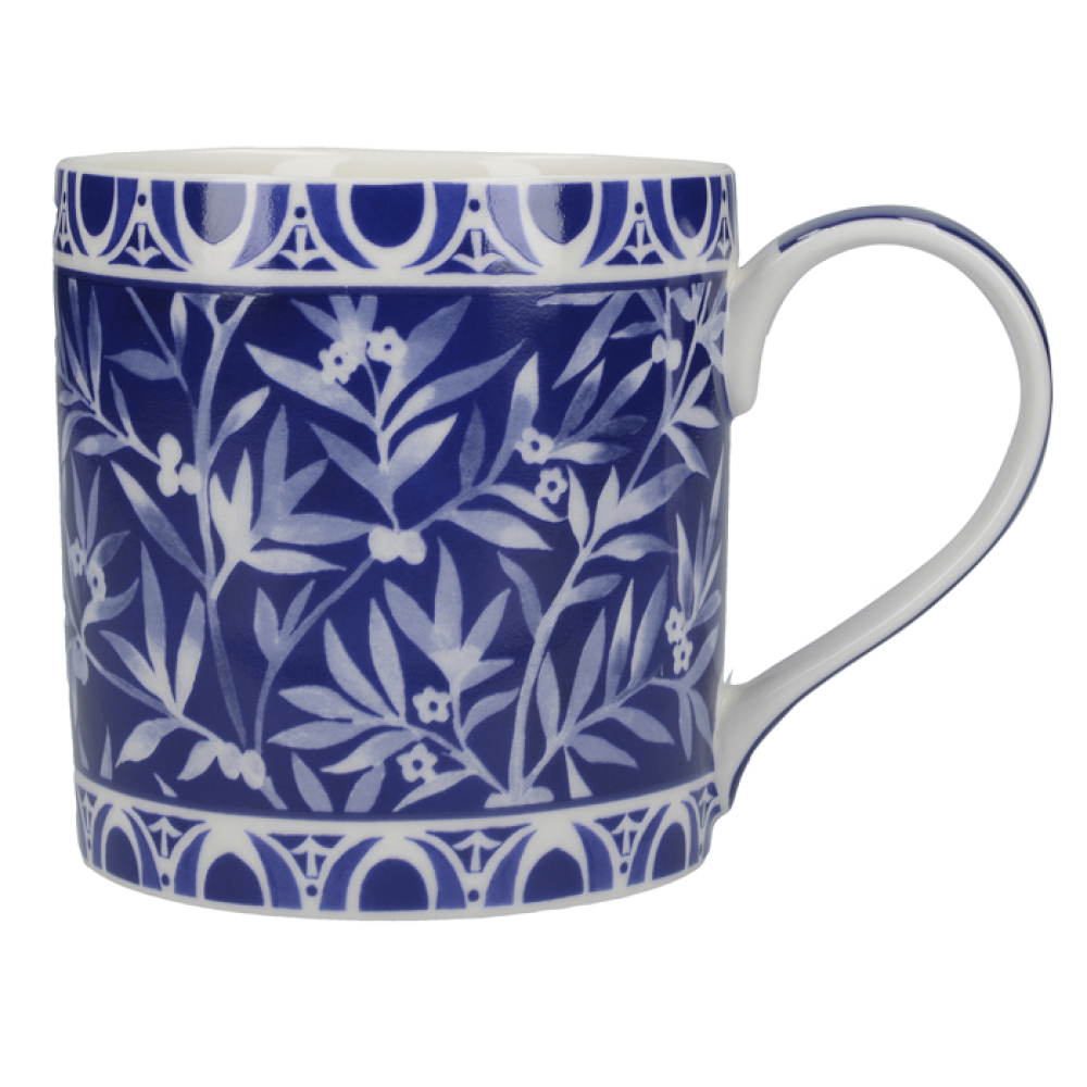 Кухоль для чаю CreativeTops Floral Geo Navy Cole Collection, порцеляна, 450 мл