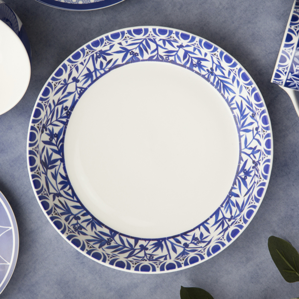 Тарелка для пасты CreativeTops Geo Bold Cole Collection, фарфор, диам. 20,5 см