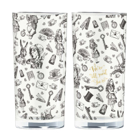 Набор стаканов CreativeTops ALICE IN WONDERLAND, стекло, 330 мл, 2 пр.
