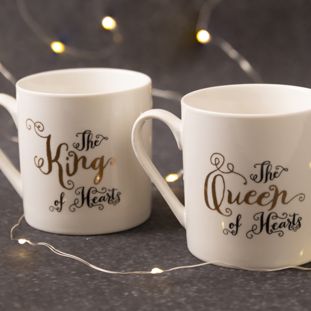 Набор кружек CreativeTops ALICE IN WONDERLAND, фарфор, 350 мл, 2 пр.