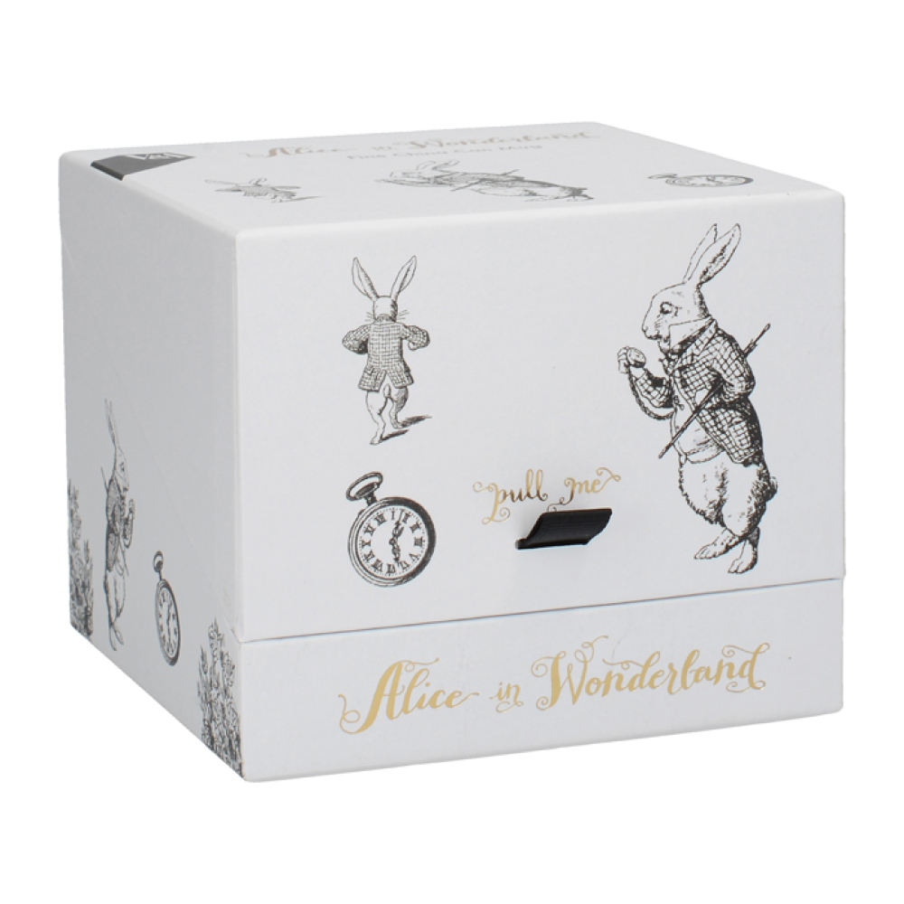 Кружка CreativeTops WHITE RABBIT ALICE IN WONDERLAND, фарфор, 350 мл