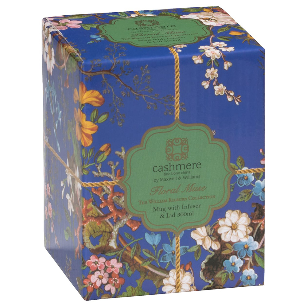 Кухоль для заварювання чаю Maxwell & Williams Floral Muse KILBURN, порцеляна, 11 х 8,5 х 11 см, 340 мл